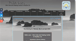 Desktop Screenshot of bellalucepacifica.com
